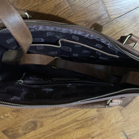 Eva leather satchel by Born - Picture 4 of 9